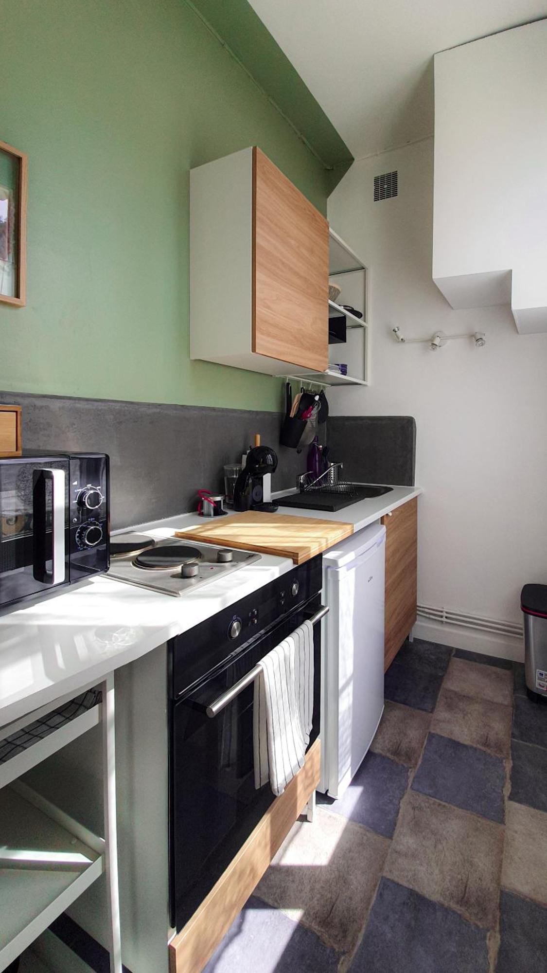 Charming Studio With View Of The Abbaye-Aux-Hommes Caen Zimmer foto
